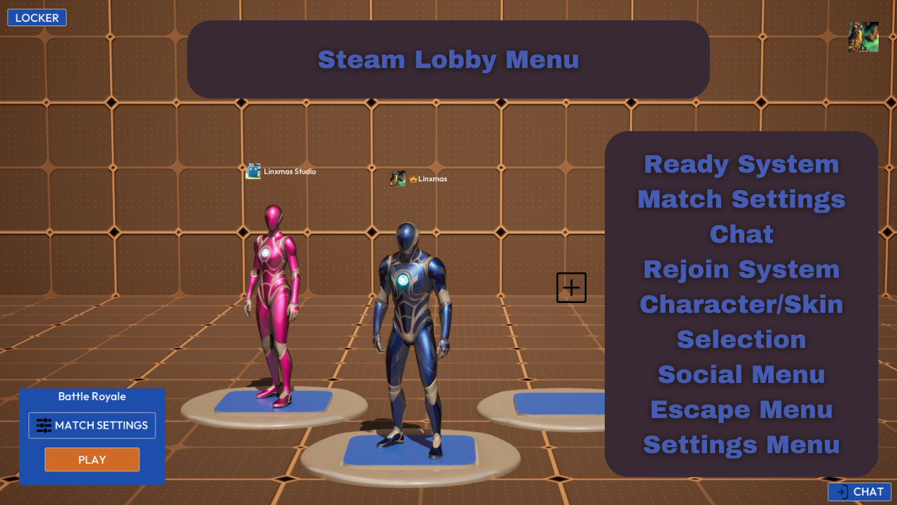 Character Customization | Linxmas Studio